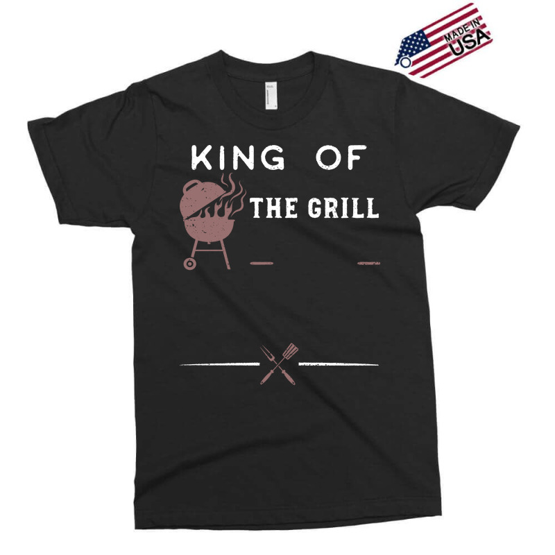 King Of The Grill Yellow Exclusive T-shirt by strosesimonsf | Artistshot