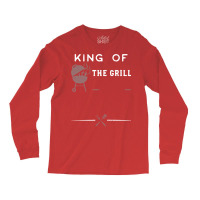 King Of The Grill Yellow Long Sleeve Shirts | Artistshot