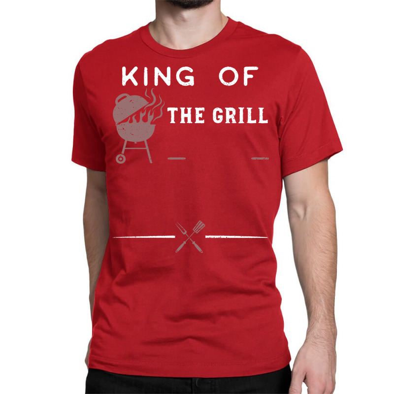 King Of The Grill Yellow Classic T-shirt by strosesimonsf | Artistshot