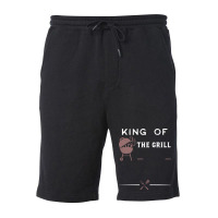 King Of The Grill Yellow Fleece Short | Artistshot