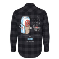 Yeah I Bbq And Drink Beer Cute Novelty Happy Humor Flannel Shirt | Artistshot