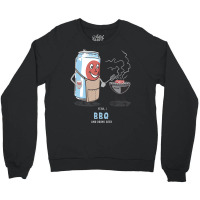 Yeah I Bbq And Drink Beer Cute Novelty Happy Humor Crewneck Sweatshirt | Artistshot