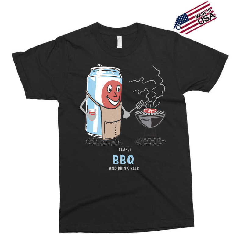 Yeah I Bbq And Drink Beer Cute Novelty Happy Humor Exclusive T-shirt by strosesimonsf | Artistshot