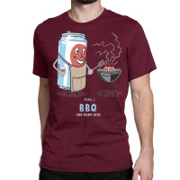 Yeah I Bbq And Drink Beer Cute Novelty Happy Humor Classic T-shirt | Artistshot