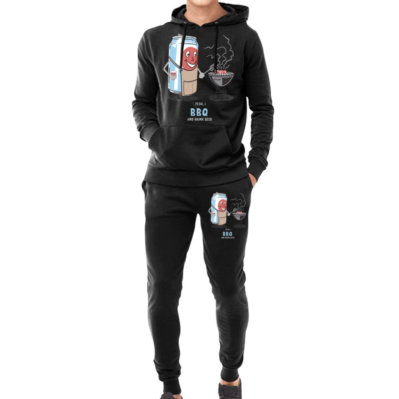 Yeah I Bbq And Drink Beer Cute Novelty Happy Humor Hoodie & Jogger set by strosesimonsf | Artistshot