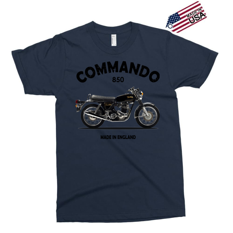 Classic Commando 850 Motorcycle Exclusive T-shirt by caplessoroan | Artistshot