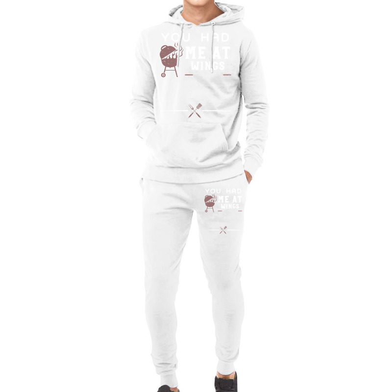 You Had Me At Wings Love Hoodie & Jogger set by strosesimonsf | Artistshot