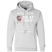 You Had Me At Wings Love Champion Hoodie | Artistshot