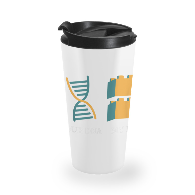 Big Building Blocks Dna Master Builder Children Ki Travel Mug | Artistshot