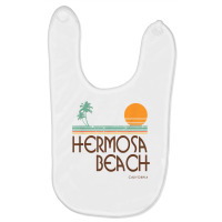 Hermosa Beach California Surf Light T Shirt Baby Bibs | Artistshot