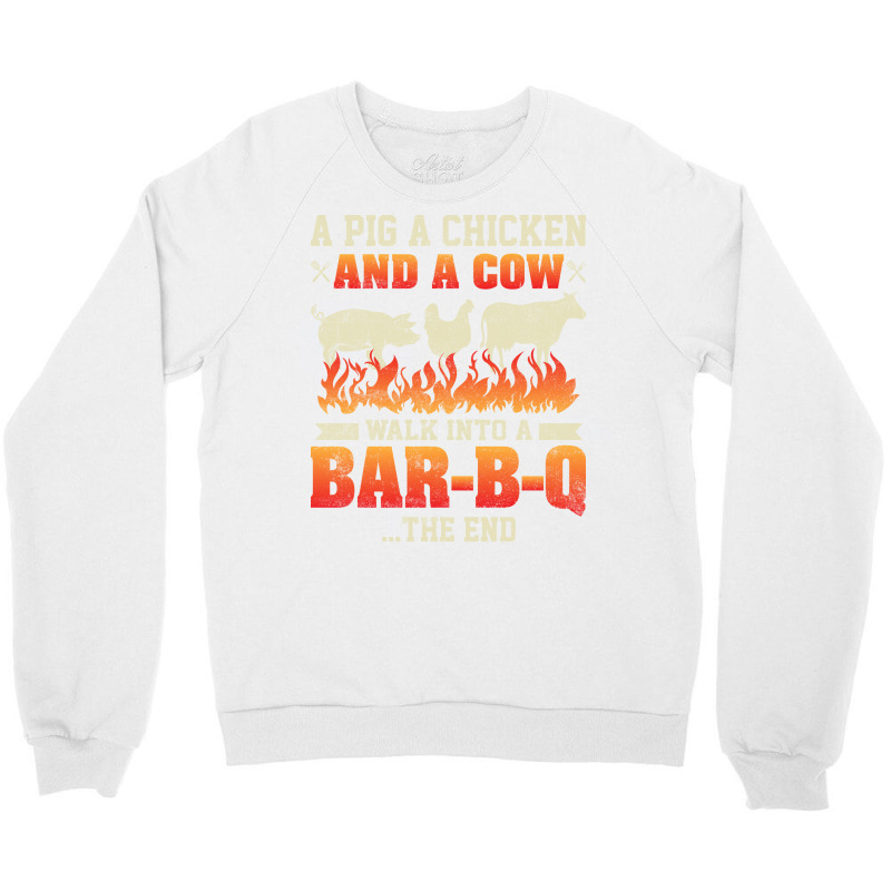 Bbq A Short Story Crewneck Sweatshirt | Artistshot