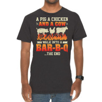 Bbq A Short Story Vintage T-shirt | Artistshot