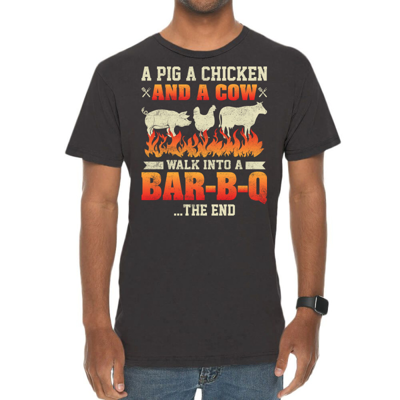 Bbq A Short Story Vintage T-shirt | Artistshot