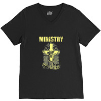 Ministry – Holy Cow 1 V-neck Tee | Artistshot