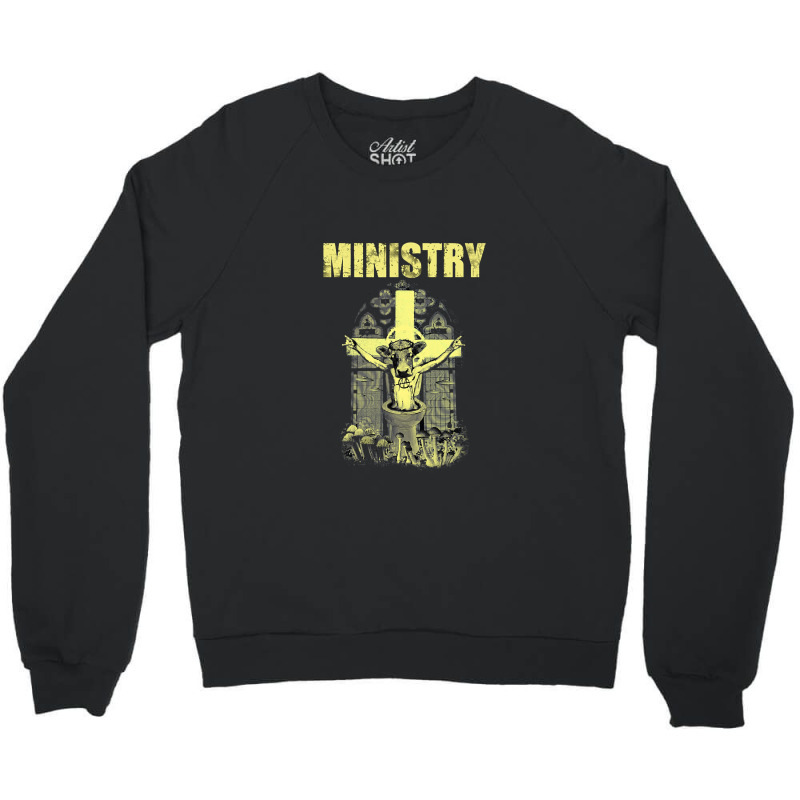 Ministry – Holy Cow 1 Crewneck Sweatshirt | Artistshot