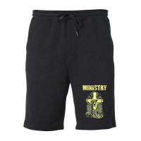 Ministry – Holy Cow 1 Fleece Short | Artistshot