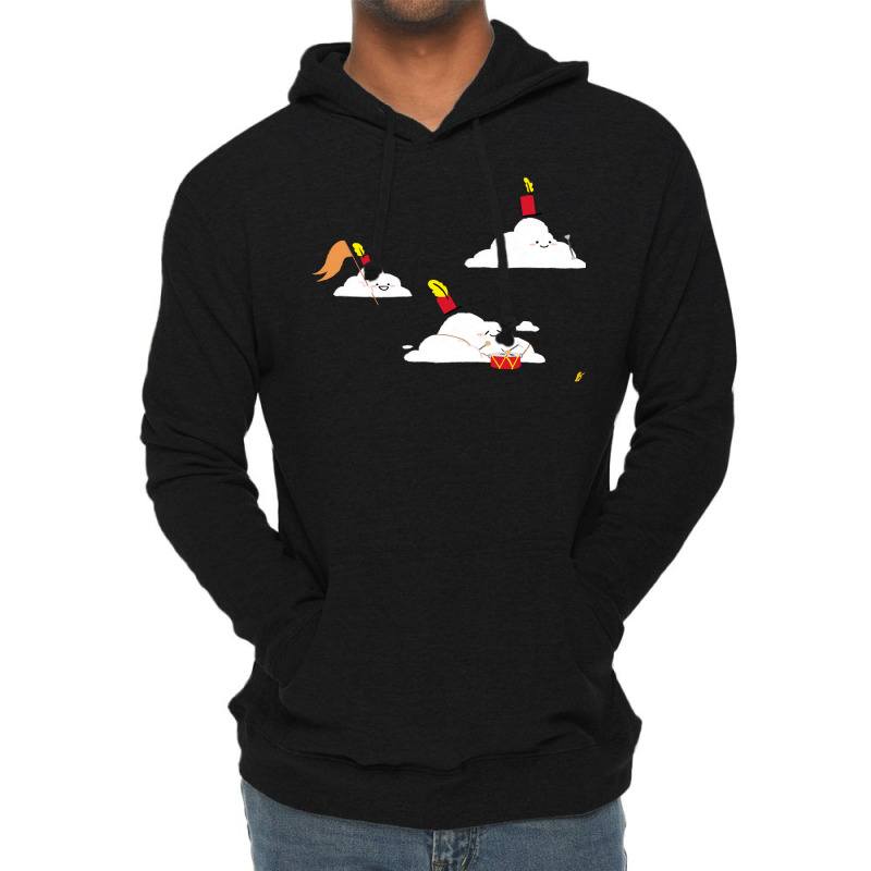 Parade Of Clouds Nostalgia Lightweight Hoodie by strosesimonsf | Artistshot