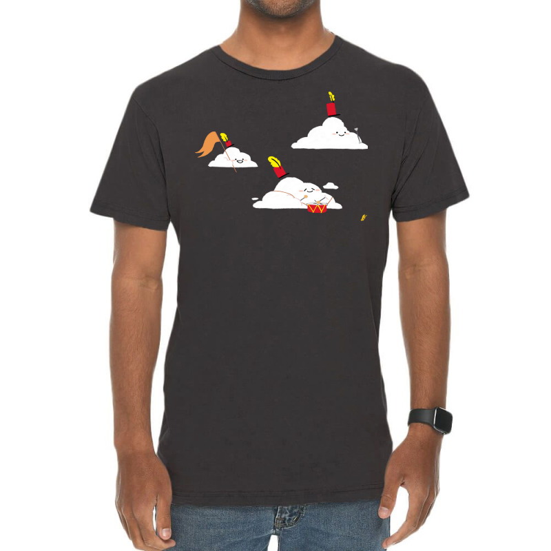 Parade Of Clouds Nostalgia Vintage T-Shirt by strosesimonsf | Artistshot