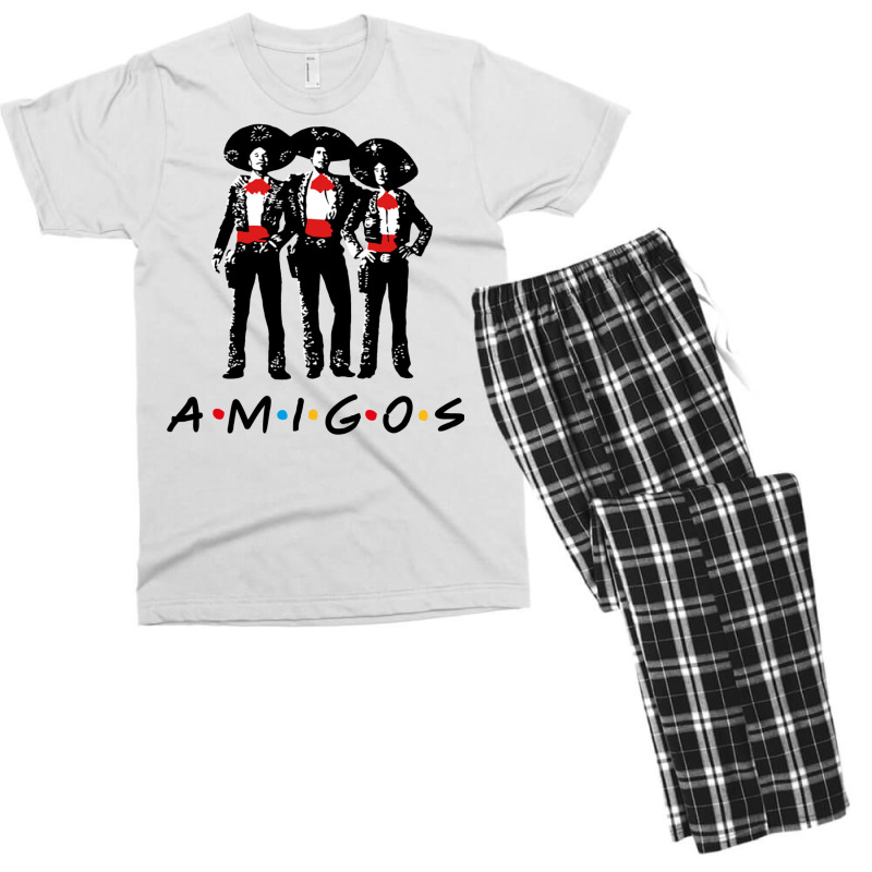 Amigos   Vintage Three Amigos Men's T-shirt Pajama Set | Artistshot