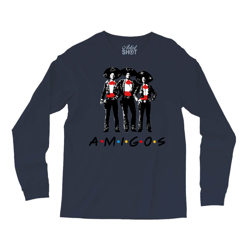 Amigos   Vintage Three Amigos Long Sleeve Shirts | Artistshot