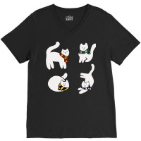 Pawwter Cats! 37 V-neck Tee | Artistshot