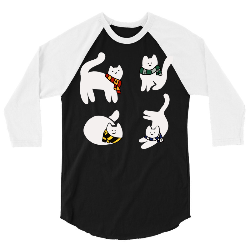 Pawwter Cats! 37 3/4 Sleeve Shirt by quillhaileyv | Artistshot