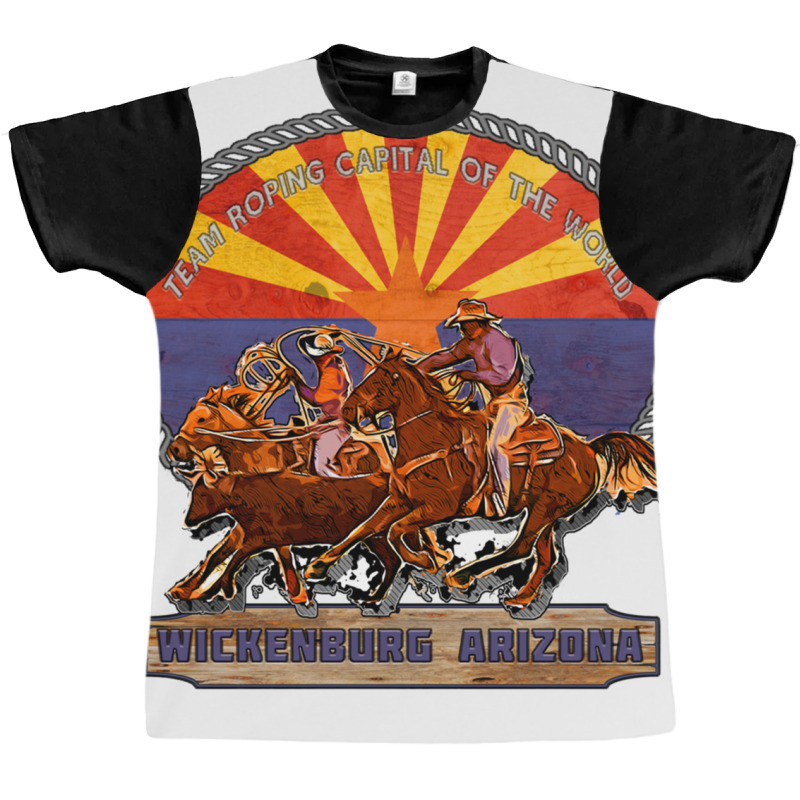 Team Roping Capital Of The World Wickenburg Arizon Graphic T-shirt by ravand | Artistshot