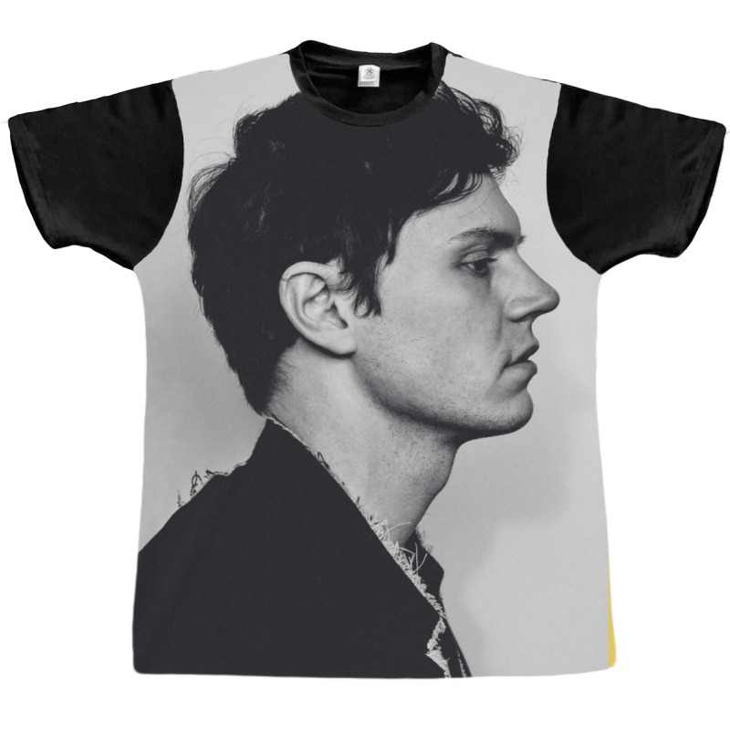 Evan Peters Graphic T-shirt | Artistshot