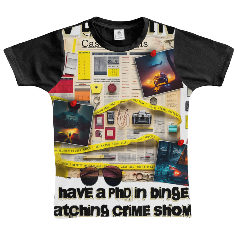 Tv Detective Cute True Crime Investigation Junkie Graphic Youth T-shirt by africaka | Artistshot