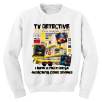 Tv Detective Cute True Crime Investigation Junkie Youth Sweatshirt | Artistshot