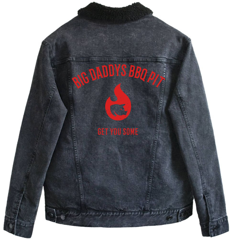 Red Bbq Pit Tumblr Unisex Sherpa-Lined Denim Jacket by strosesimonsf | Artistshot