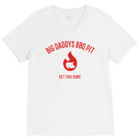 Red Bbq Pit Tumblr V-neck Tee | Artistshot