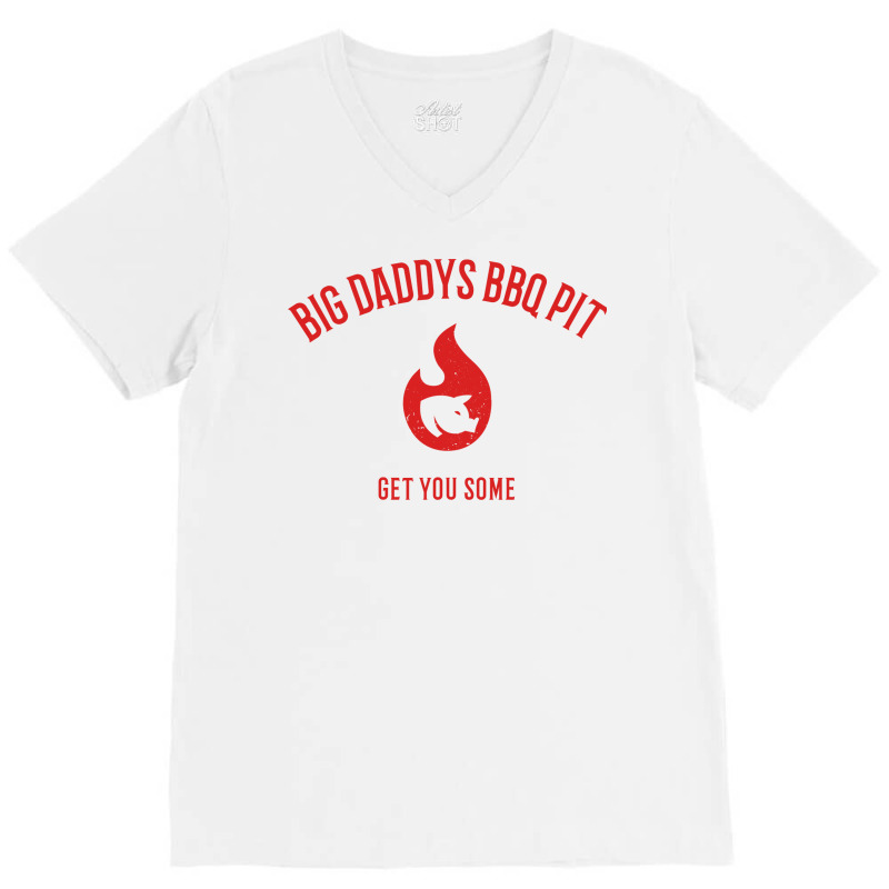 Red Bbq Pit Tumblr V-Neck Tee by strosesimonsf | Artistshot