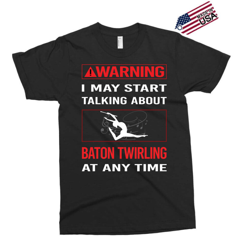 Red Warning Baton Twirling Twirl Twirler Trending Exclusive T-shirt by strosesimonsf | Artistshot