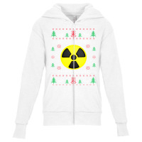 Have A Rad Christmas Radiology Ugly Christmas Radi Youth Zipper Hoodie | Artistshot