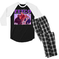 Fez Euphoria Graphic  1 Men's 3/4 Sleeve Pajama Set | Artistshot