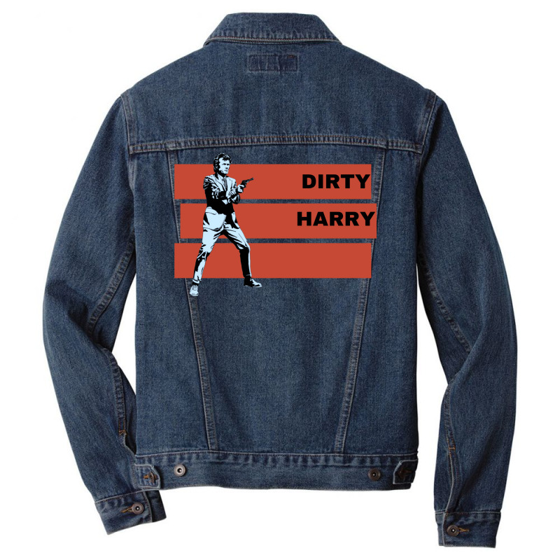 Dirty Harry4 Men Denim Jacket by cujiaouridap | Artistshot