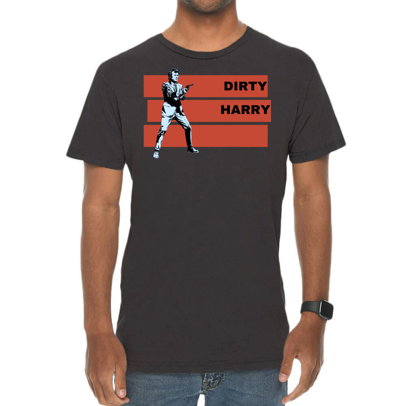 Dirty Harry4 Vintage T-Shirt by cujiaouridap | Artistshot