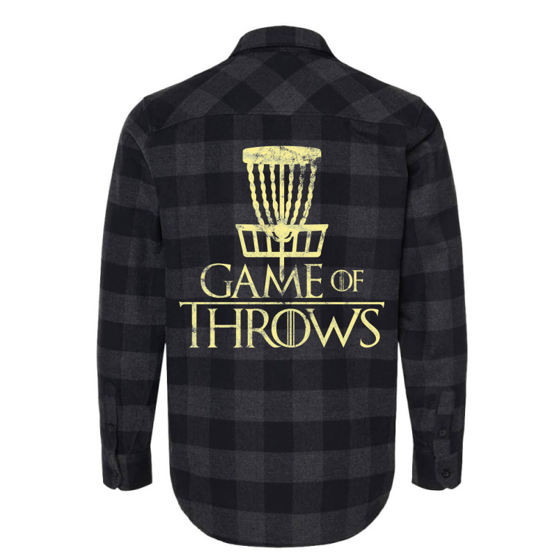 Game Of Throws Funny Disc Golf Gift Flannel Shirt | Artistshot