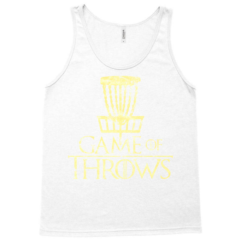 Game Of Throws Funny Disc Golf Gift Tank Top | Artistshot