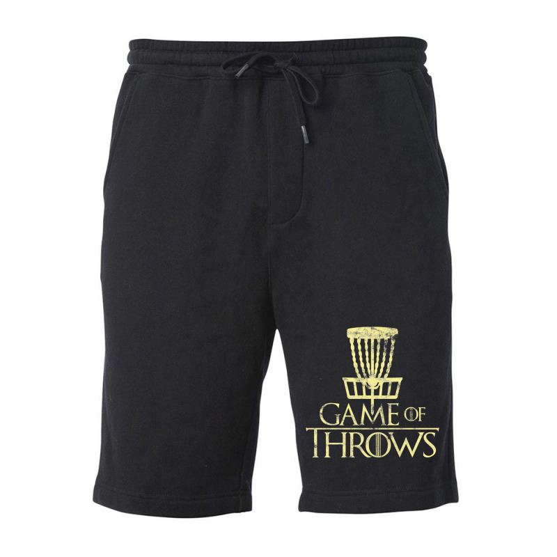 Game Of Throws Funny Disc Golf Gift Fleece Short | Artistshot