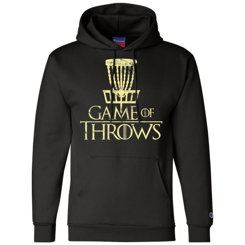 Game Of Throws Funny Disc Golf Gift Champion Hoodie | Artistshot