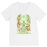 Celtic Pagan Cernunnos Irish Scottish Mythology Pr V-neck Tee | Artistshot