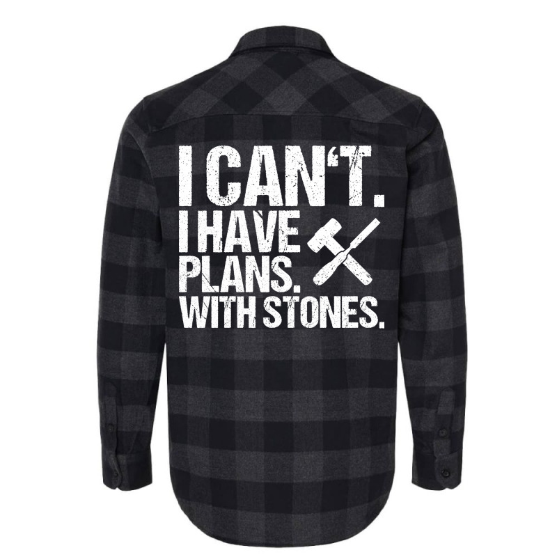 Stonemason Stone Mason Stonemasonry Stonecraft Nat Flannel Shirt by tarokbuldog5 | Artistshot