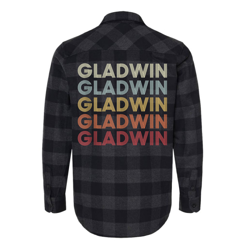 Gladwin Michigan Gladwin Mi Retro Vintage Text Tan Flannel Shirt | Artistshot