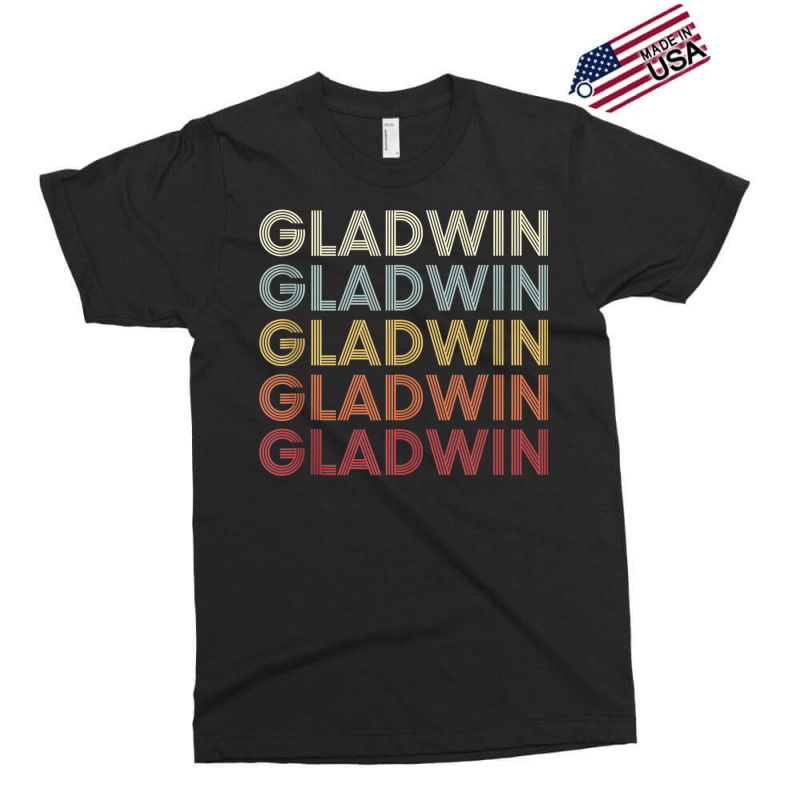 Gladwin Michigan Gladwin Mi Retro Vintage Text Tan Exclusive T-shirt | Artistshot