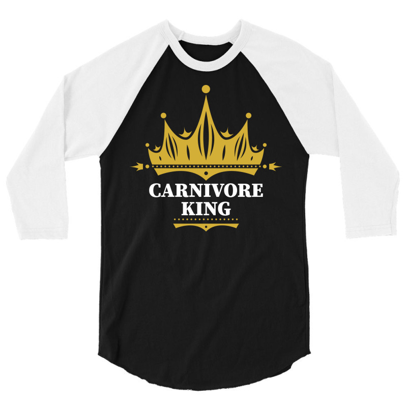 Carnivore King Meat Lover Bbq Pit Master Rancher H 3/4 Sleeve Shirt by raginmanerys | Artistshot