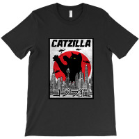 Catzilla 1 T-shirt | Artistshot