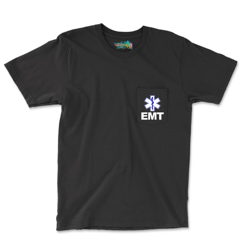 Emt Emergency Medical Technician Uniform Firts Aid Pocket T-shirt | Artistshot