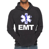 Emt Emergency Medical Technician Uniform Firts Aid Vintage Hoodie | Artistshot